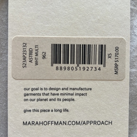 Mara Hoffman Astrid Printed Bikini Top - Picture 9 of 9